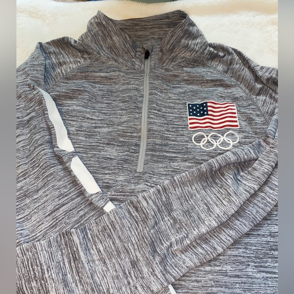 USA Olympics Athletic Quarter Zip